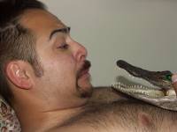 gator in my bed!